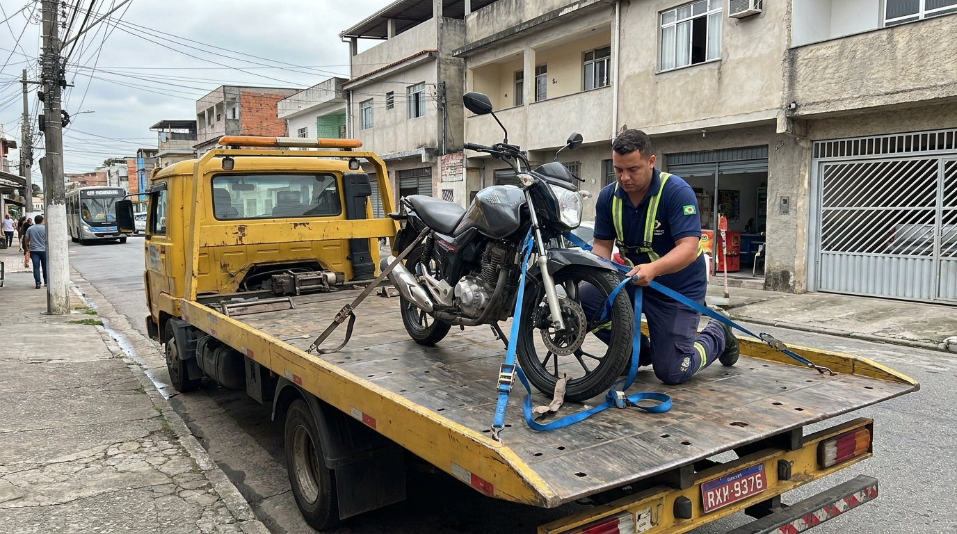 Auxílio para Moto no Local no Costa e Silva, Contagem‑MG