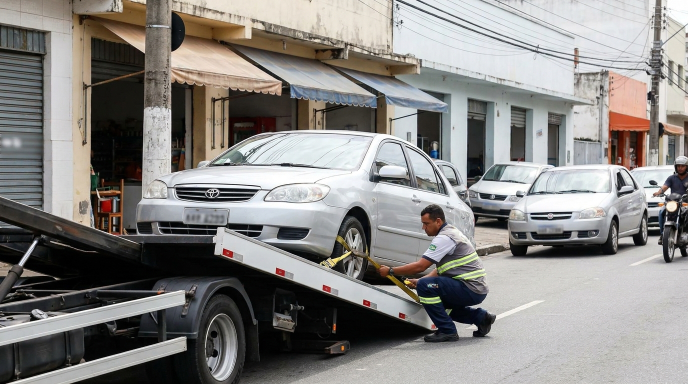 Guincho para Carro no Monte Castelo, Contagem‑MG
