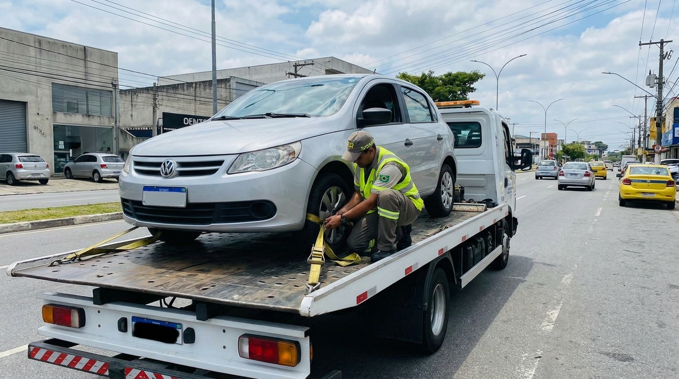 Recolhimento após Colisão no Monte Castelo, Contagem‑MG