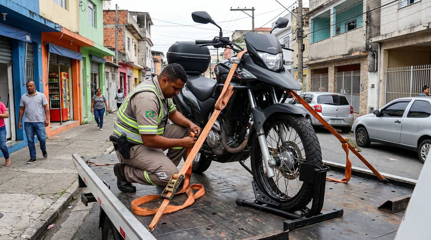 Guincho para Moto no Costa e Silva, Contagem‑MG